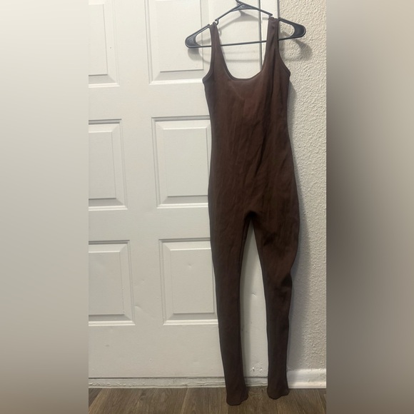Fashion Nova Brown Snatched Jumpsuit - Picture 5 of 6